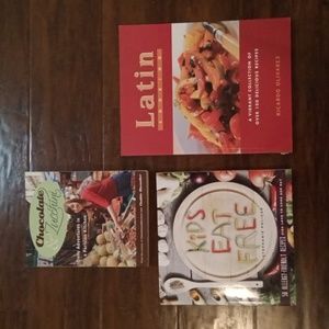3 Cookbooks | Chocolate & Zucchini | Kids Eat Free | Latin CB